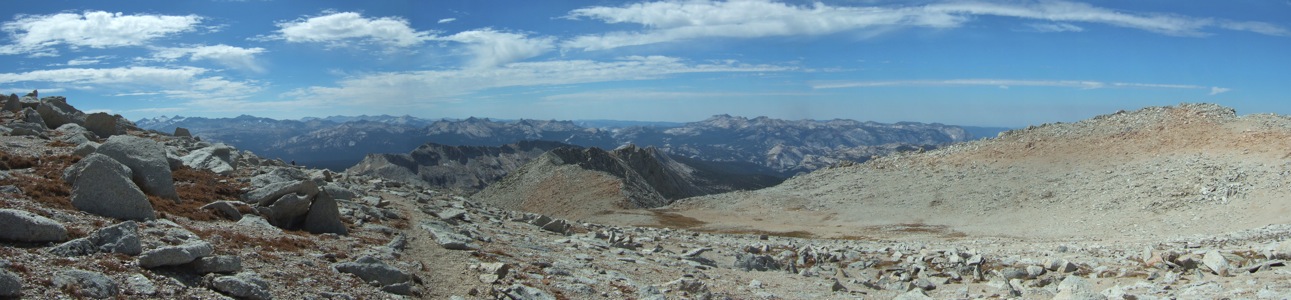Mount Conness Plateau Panorama - 9/2012